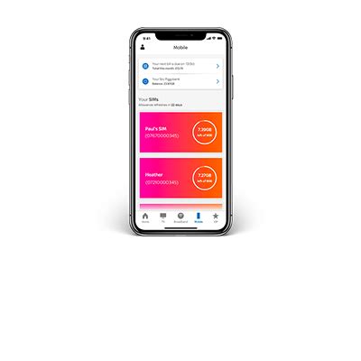 Manage your mobile account .